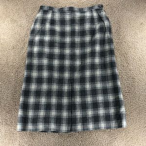 Pendleton Vintage Virgin Wool Skirt Size M